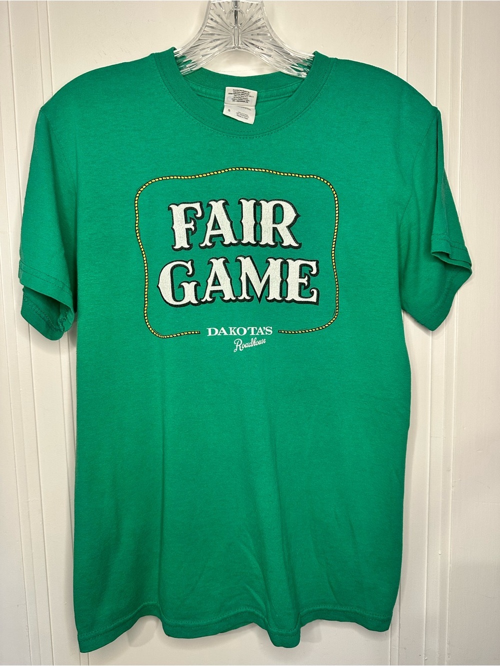 'Fair Game' Dakota’s Roadhouse 2007 tour Green Graphic Tee